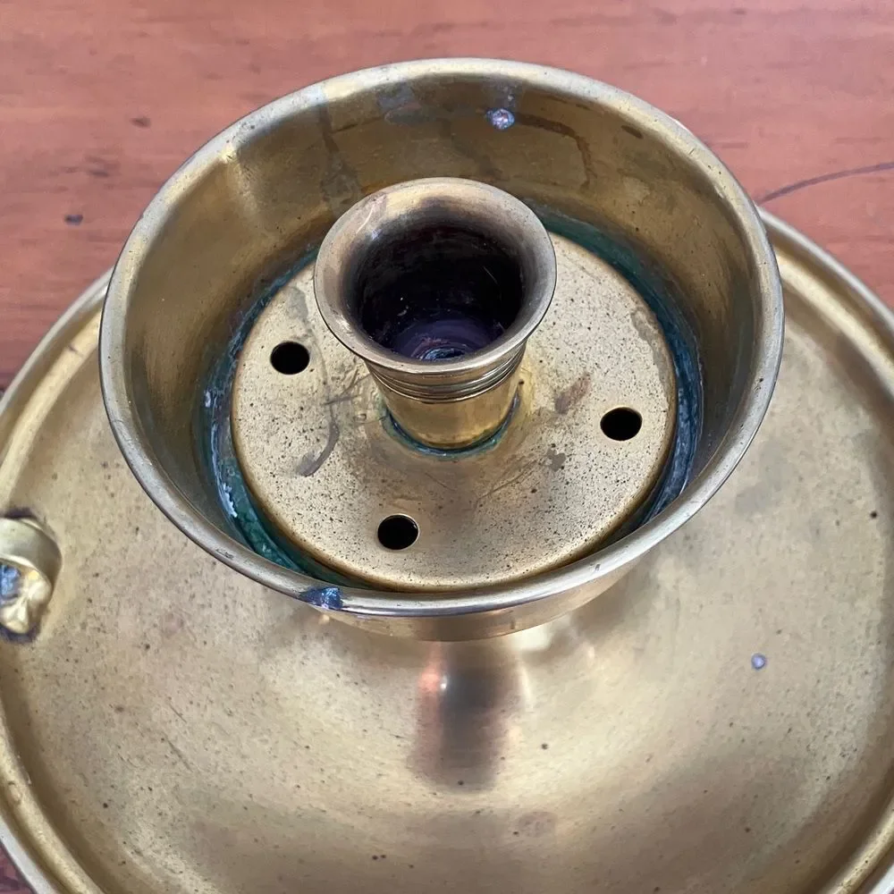 Vintage Brass Candle Holder